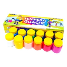 Tinta Guache 12 Cores 15ml Acrilex Foto mini 1