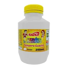 Tinta Guache 250  College Branco / Un / Radex Foto  mini 1