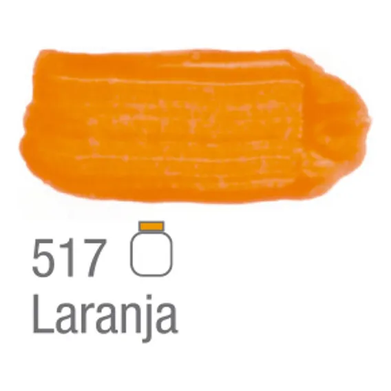 Tinta Guache 250ml Laranja Acrilex Foto 1