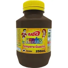 Tinta Guache 250ml Marrom Foto mini 1
