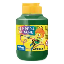 Tinta Guache 250ml Verde Bandeira Acrilex Foto mini 2