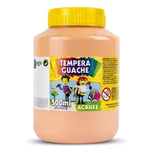 Tinta Guache 500ml Amarelo Pele Acrilex Foto mini 3