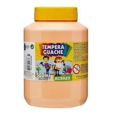 Tinta Guache 500ml Amarelo Pele Acrilex Foto mini 1