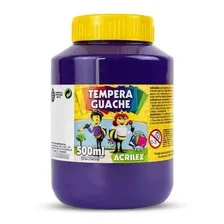 Tinta Guache 500ml Rosa Acrilex Foto mini 2