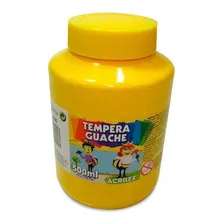 Tinta Guache Amarelo Ouro 500ml - 505 - Acrilex Foto mini 3
