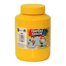 Tinta Guache Amarelo Ouro 500ml - 505 - Acrilex Foto mini 2
