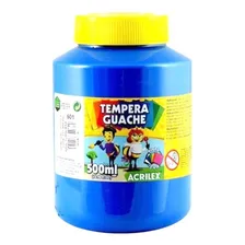 Tinta Guache Azul Turquesa 500ml - 501 - Acrilex Foto mini 1