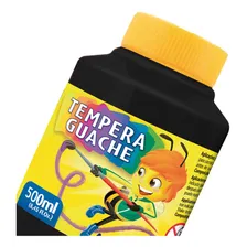 Tinta Guache Preto 500ml - 520 - Acrilex Foto mini 4