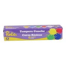 Tinta Guache - Roke - 6 Cores Foto  mini 1
