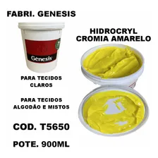 Tinta Hidrocryl Cromia Amarelo 900ml - Genesis T5650 Foto mini  2