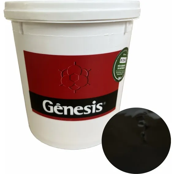 Tinta Hidrocryl Cromia Preto 900ml - Genesis T5653 Foto 1