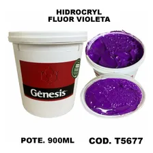 Tinta Hidrocryl Fluor Violeta 900ml - Genesis T5677 Foto mini  3