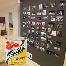 Tinta Magnética Imã Decoração De Paredes Lukscolor 900ml Foto mini 3