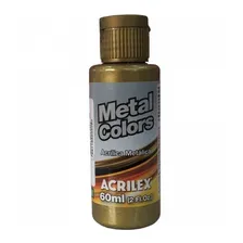 Tinta Metal Colors Bronze 556 60ml - Acrilex Foto mini 1