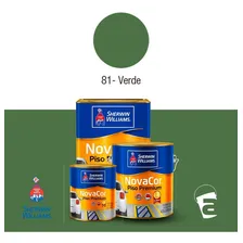 Tinta Novacor Piso Premium Fosco Verde 81 900ml Cor Verde Foto mini 3