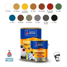 Tinta Novacor Piso Premium Fosco Verde 81 900ml Cor Verde Foto mini 2