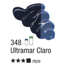 Tinta Óleo 20ml Classic Acrilex Cor 348 - Ultramar Claro Foto mini 4