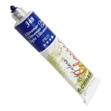Tinta Óleo 20ml Classic Acrilex Cor 348 - Ultramar Claro Foto mini 2