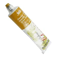 Tinta Óleo 20ml Classic Acrilex Cor 360 - Amarelo Ocre Foto  mini 1