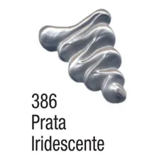 Tinta Óleo 20ml Classic Acrilex Cor 386 - Prata Iridescente Foto mini 2