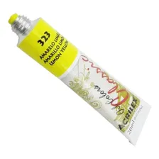 Tinta Óleo 20ml Classic Acrilex Cor do óleo 323 - Amarelo Limão Foto mini 1