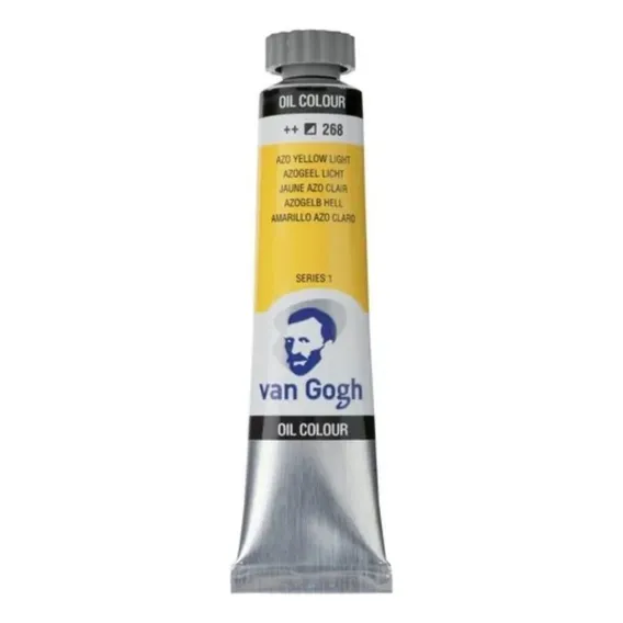 Tinta Óleo 20ml Talens Van Gogh Serie 1 Azo Yellow Light 268 Foto 1