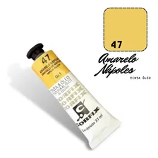 Tinta Óleo 37ml G1 047 Amarelo Nápoles Corfix Foto  mini 1