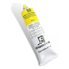 Tinta Óleo 37ml G1 050 Amarelo Claro Permanente Corfix Foto  mini 1