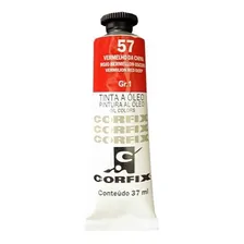 Tinta Óleo 37ml G1 057 Vermelho Da China Corfix Foto mini 1