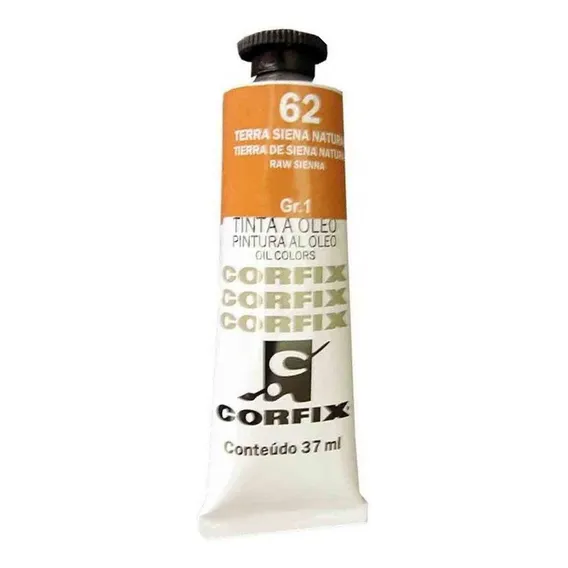 Tinta Óleo 37ml G1 062 Terra De Siena Natural Corfix Foto 1