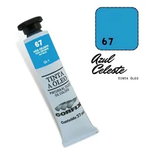 Tinta Óleo 37ml G1 067 Azul Celeste Corfix Foto  mini 1
