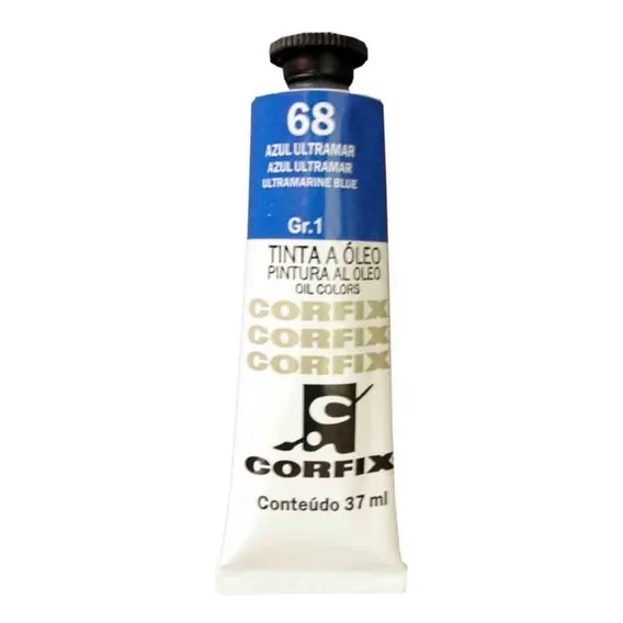 Tinta Óleo 37ml G1 068 Azul Ultramar Corfix Foto 1