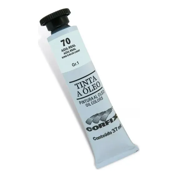 Tinta Óleo 37ml G1 070 Azul Real Corfix Foto 1