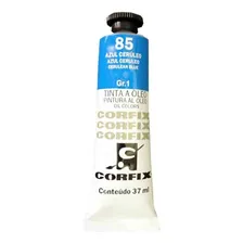 Tinta Óleo 37ml G1 085 Azul Cerúleo Corfix Foto mini  2