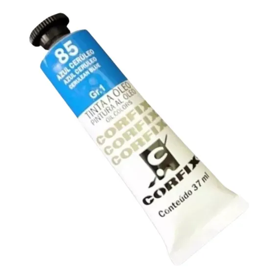 Tinta Óleo 37ml G1 085 Azul Cerúleo Corfix Foto 1