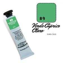 Tinta Óleo 37ml G2 089 Verde Cúprico Claro Corfix Foto mini  2