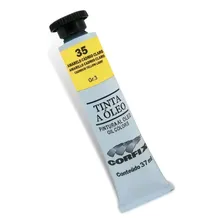 Tinta Óleo 37ml G3 035 Amarelo Cádmio Claro Corfix Foto  mini 1