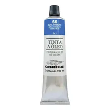 Tinta Oleo Corfix G1 66 Azul Cobalto 190ml Foto  mini 1