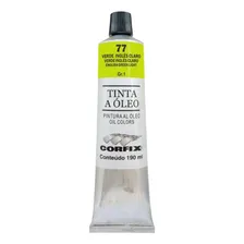 Tinta Oleo Corfix G1 77 Verde Ingles Claro 190ml Foto  mini 1