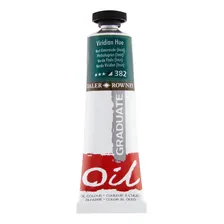 Tinta Óleo Graduate 38ml Verde Esmeralda 382 Daler Rowney Cor Verde Esmeralda(imit) Foto mini 1