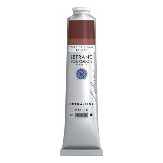 Tinta Óleo Lefranc Bourgeois Extra Fine 200ml Burnt Sienna Foto 1