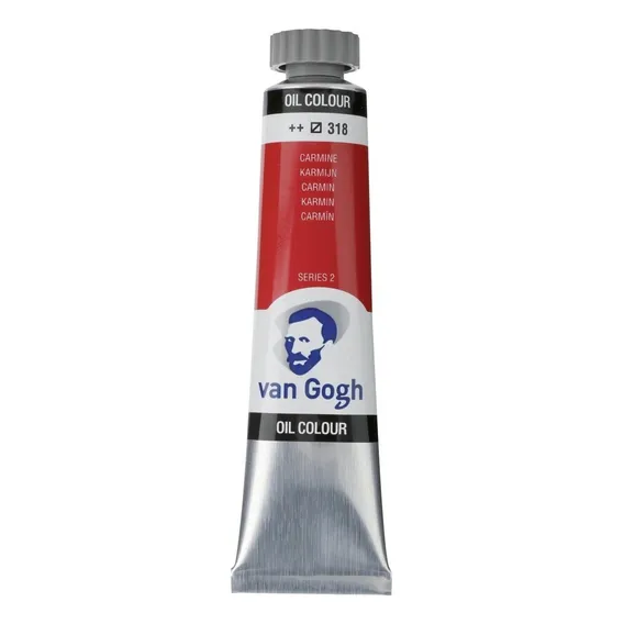 Tinta Óleo Van Gogh 20ml S2 - Carmine 318 Foto 1