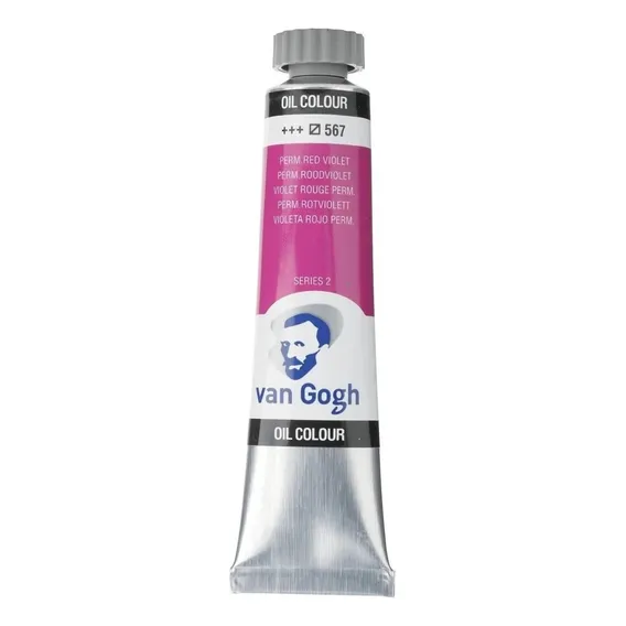 Tinta Óleo Van Gogh Permanent Red Violet #567 - 20ml S2 Foto 1