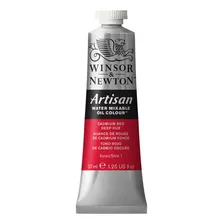 Tinta Óleo Winsor & Newton 37ml S1 Cadmiun Red Deep Hue Foto  mini 1