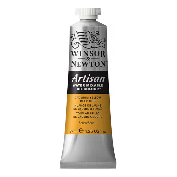 Tinta Óleo Winsor & Newton 37ml S1 Cadmiun Yellow Deep Hue Foto 1