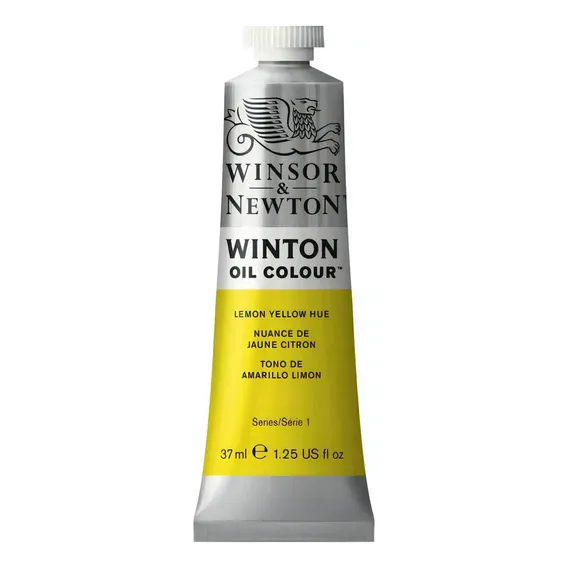 Tinta Oleo Winton Winsor & Newton 346 Lemon Yellow Hue 37ml Foto 1