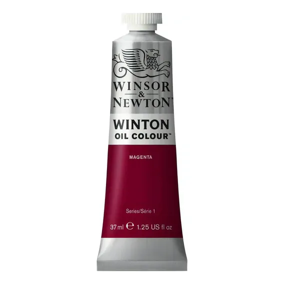 Tinta Oleo Winton Winsor & Newton 380 Magenta 37ml Foto 1