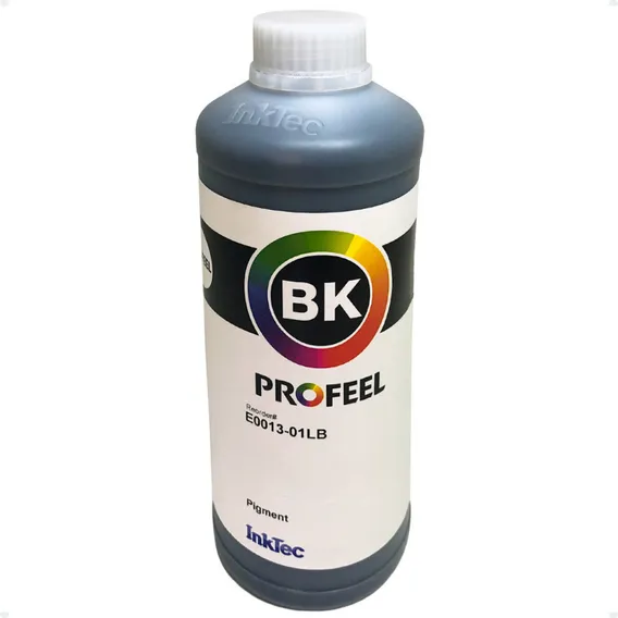 Tinta Original Inktec Profeel CompatÃvel Impressora Epson Wf-c5790 Wf-c5710 Pigmentada Cor Preto 1 Litro Foto 1