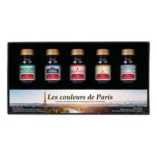 Tinta Para Caneta Tinteiro Herbin C/5 Cores Edição Paris Foto mini 1