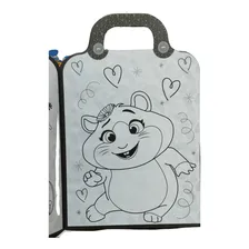 Tinta para colorir da revista My Suitcase Disney The 44 Cats com alças e adesivos para se divertir brincando com crianças e famĂlias Foto mini 2